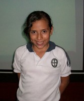 Luisa Fernanda López. Presidente de Aula del grado Quinto